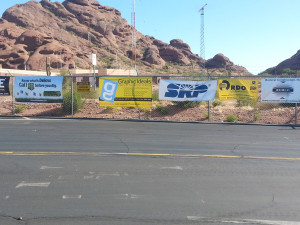 Custom Outdoor Vinyl Banners for the Construction Industry