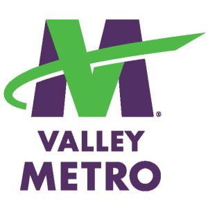 Valley Metro Logo - Client of Phoenix Printing Company Graphic Ideals, thanks to our Disadvantaged Business Enterprise (DBE) business certification.