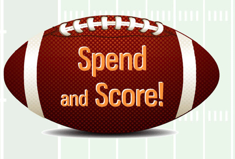 Spend and Score 2014 Fall Football Game - Score Printing Discounts when you purchase printing services from Graphic Ideals in Phoenix