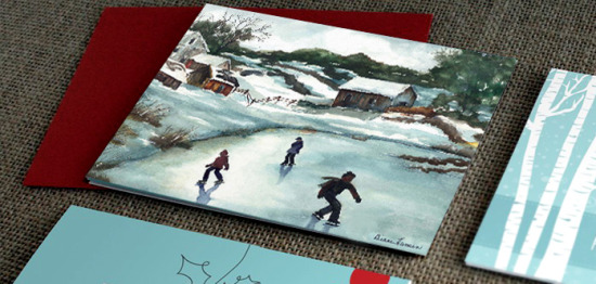 Holiday Greeting Cards Custom Printed by Phoenix Printer Graphic Ideals 